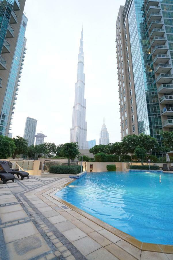 Elite Royal Apartment - Full Burj Khalifa & Fountain View - Crystal Dubai Exteriör bild