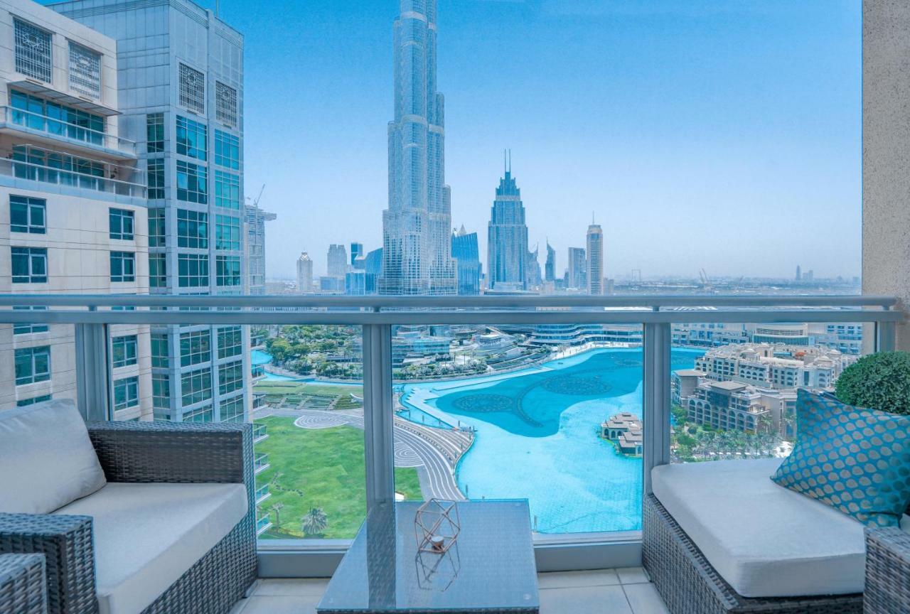 Elite Royal Apartment - Full Burj Khalifa & Fountain View - Crystal Dubai Exteriör bild
