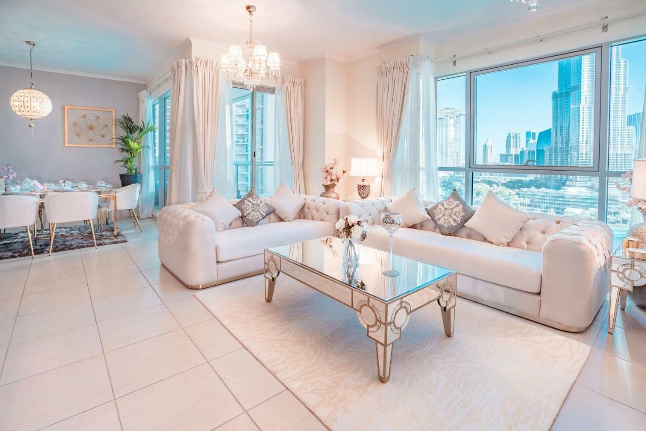 Elite Royal Apartment - Full Burj Khalifa & Fountain View - Crystal Dubai Exteriör bild